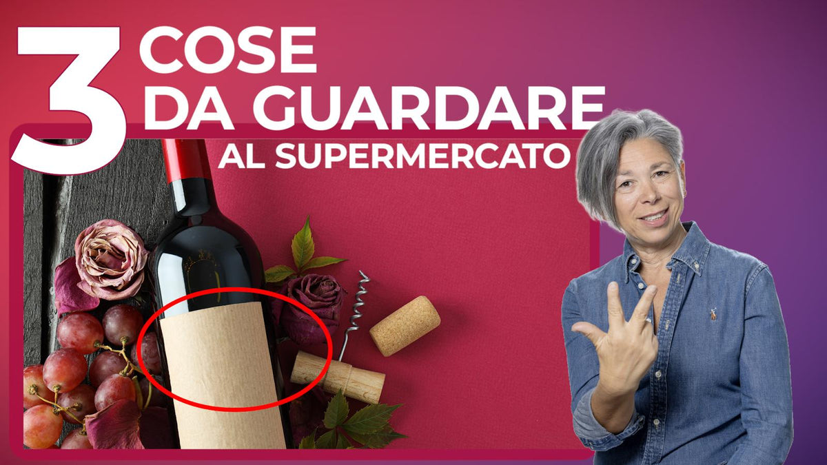 🍷 La vita è quella che è. A volte sei al supermercato.