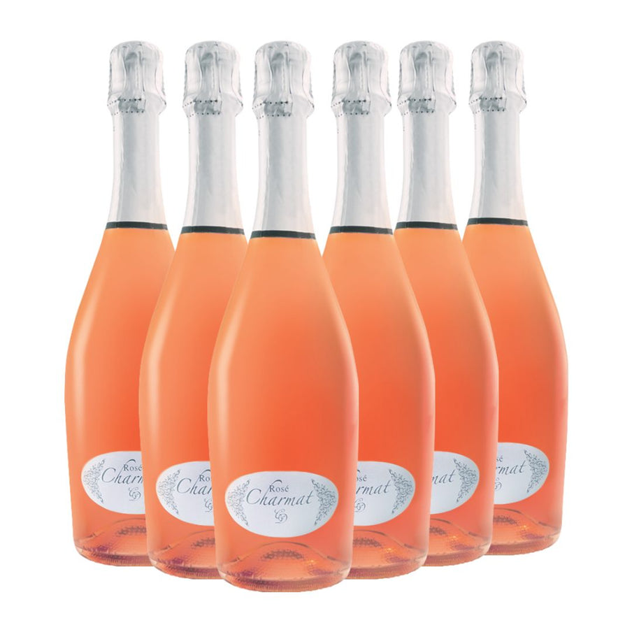 6 bottiglie di Rosé Charmat Spumante Rosato Extra Dry